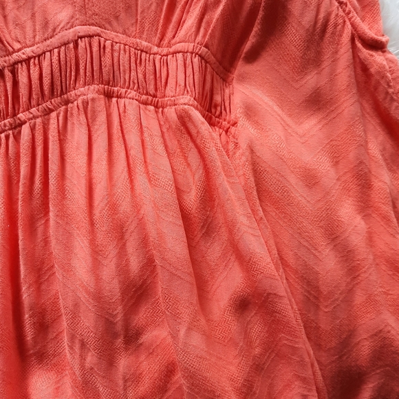 Anthropologie Maeve Bretta Gathered Orange Tank - Picture 13 of 16